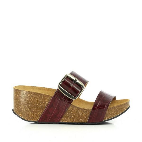 Plakton Comodoro Leather Wedge Sandals main image 0