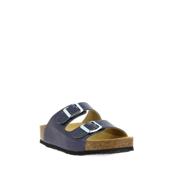 Plakton 340010 Metallic Blue Women's Sandals