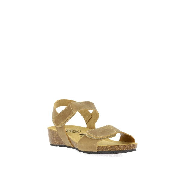 Plakton 775893 Beige Women's Wedge Sandals