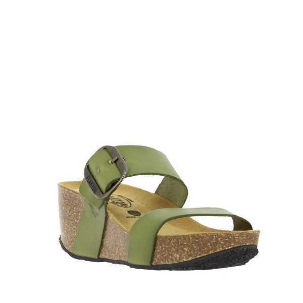 Plakton 873004 Pistachio Women's Wedge Sandals