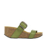 Plakton 873004 Pistachio Women's Wedge Sandals
