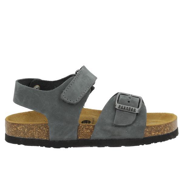 Introducing Plakton's 125477 Grigio Kids Sandal - a sleek and sustainable choice for young adventurers. Sleek dark grey hue complements any outfit. Buckle fastening strap and Velcro ankle strap for a secure and customised fit.