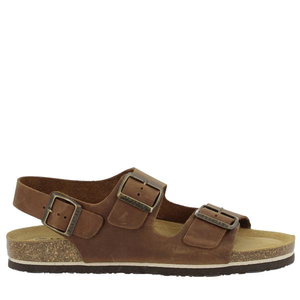 The timeless design features a straightforward two-strap upper, adjustable to your feet with sturdy buckles. Enhanced by Plakton's signature footbed for optimal comfort and support. With a secure heel strap, this model ensures stability for every occasion.