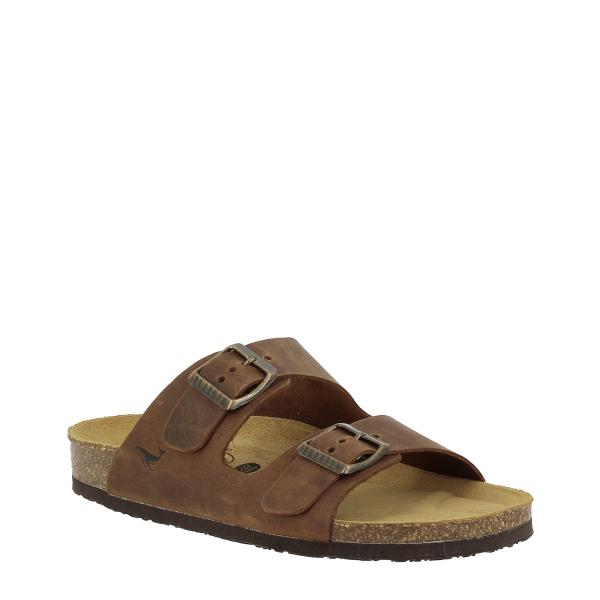 Admire the classic design of Plakton's 180010-OF Oak Brown Women's Sandals from the outside. The two-strap upper and adjustable buckles exude timeless elegance, perfect for any occasion.