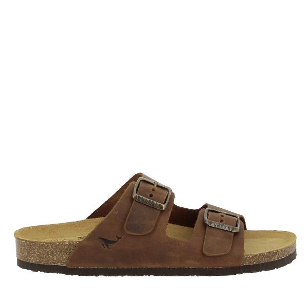 Admire the classic design of Plakton's 180010-OF Oak Brown Women's Sandals from the outside. The two-strap upper and adjustable buckles exude timeless elegance, perfect for any occasion.