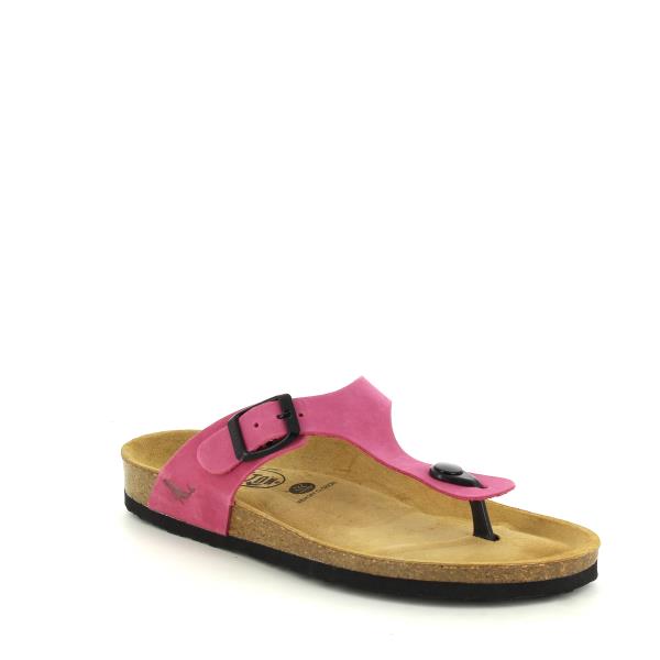 Capture the chic elegance of Plakton's 181671 Azalea Pink Women's Sandals. The soft pink hue and classic thong design exude sophistication, making them the perfect accessory for any summer outfit.