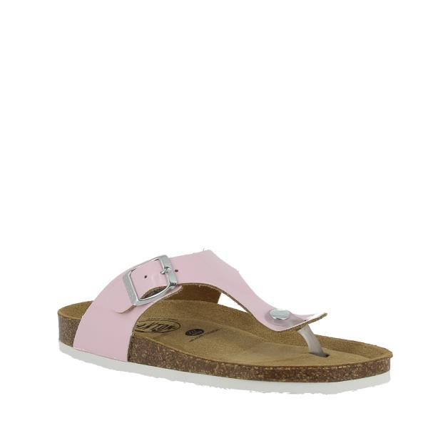 Embrace understated elegance with Plakton's 181671 Light Pink Women's Sandals against a soft, neutral background. The delicate hue and classic thong design exude timeless sophistication, making them the perfect complement to any summer ensemble.