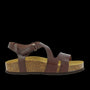 Plakton 345647 Dark Brown Women's Sandals