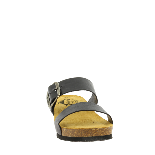 Plakton Comodoro Leather Wedge Sandals